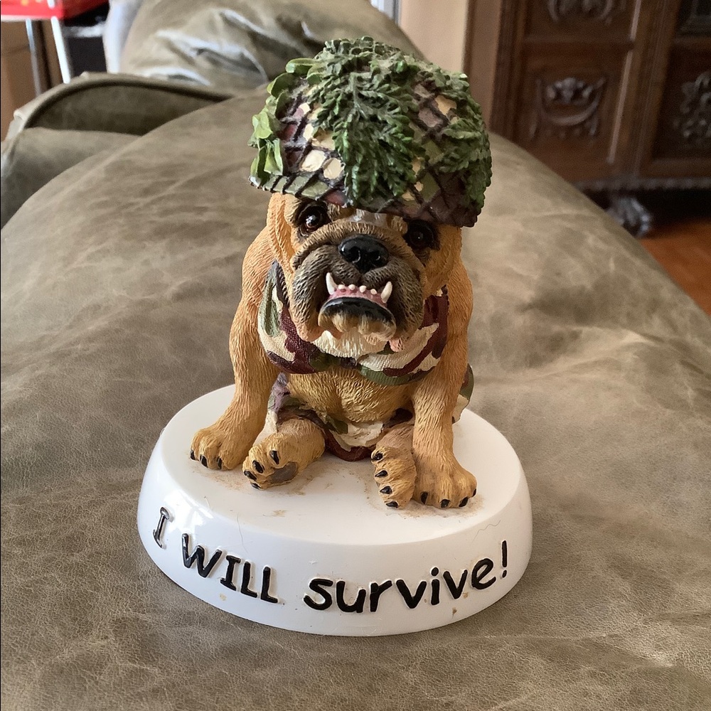 Zelda Collectable Military Dog 2003